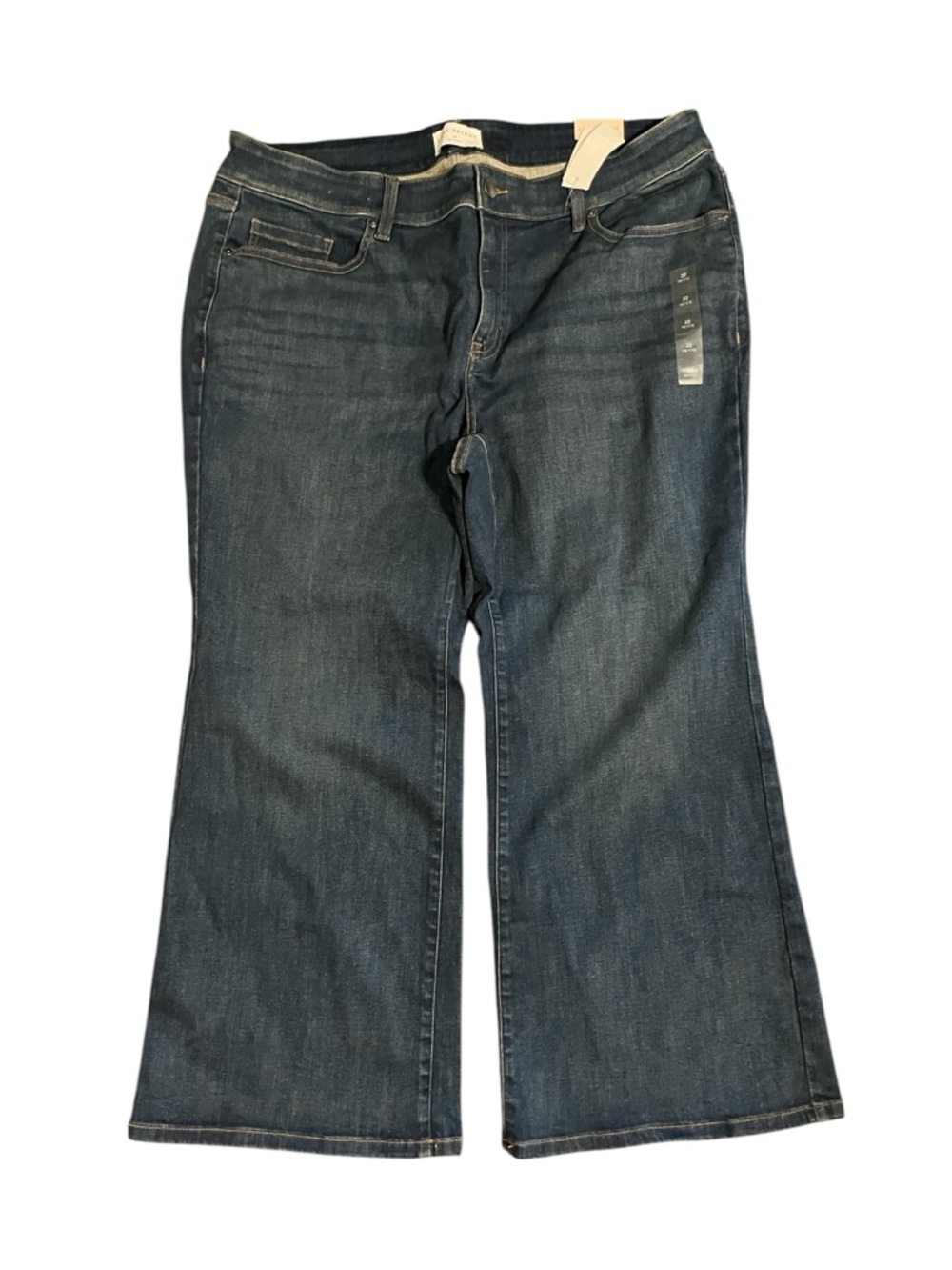 Lane Bryant Petite Plus Size 22 Dark Blue Women's Bootcut Jeans brand new
